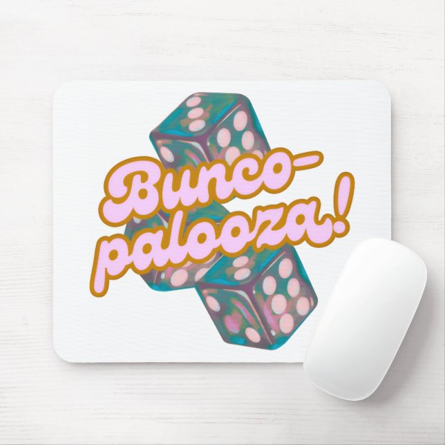 Bunco-Palooza-Mauspad Mousepad (Mit Mouse)