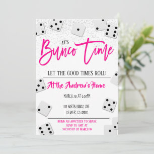 Bunco-Party Einladung