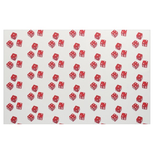 Bunco Player Geschenkidee Stoff (Fat Quarter (45,7 x 55,9 cm))