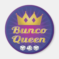 Bunco Queen Crown and Dice