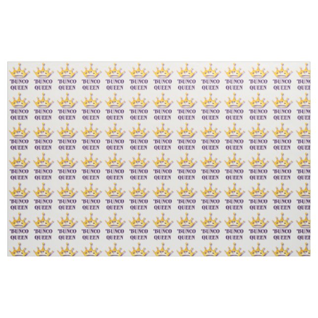 Bunco Queen Player Stoff (Fat Quarter (45,7 x 55,9 cm))