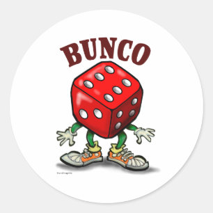 Bunco Runder Aufkleber