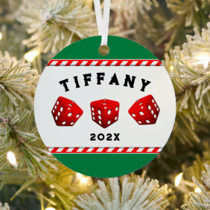 Bunco-Spiel Sammlerstück Ornament Aus Metall