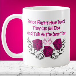 Bunco Spieler haben Talent #2 Kaffeetasse