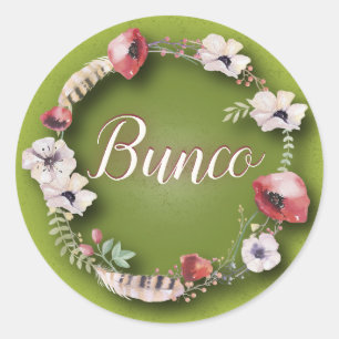 Bunco Sticker - Boho oder Bohemisch