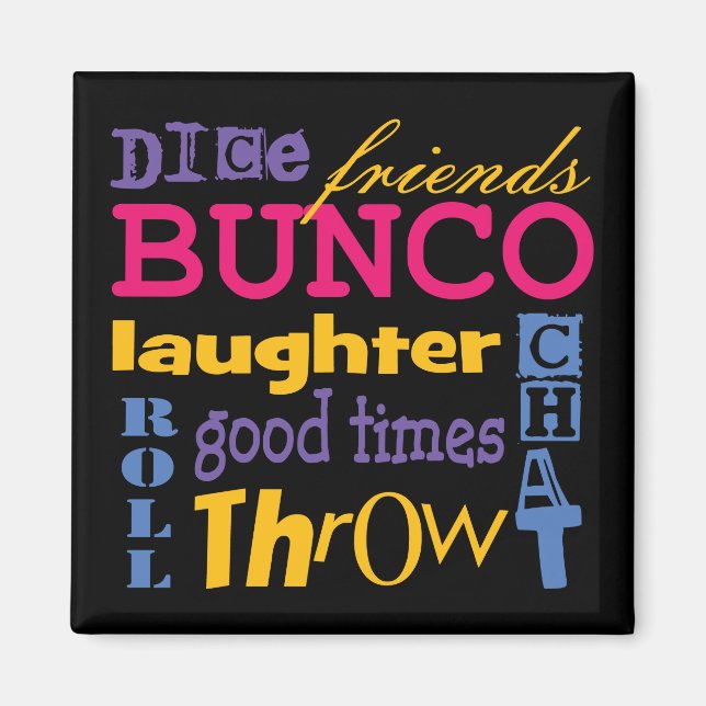 Bunco U-Bahn Modernes Kunstdesign von künstlerisch Magnet (Vorne)