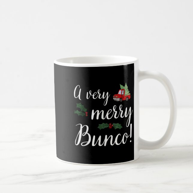 Bunco Weihnachtsgeschenk Sehr Merry Bunco Kaffeetasse (Rechts)