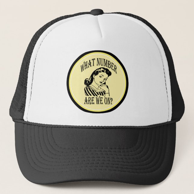 Bunco Welche Nummer haben wir auf #2? Truckerkappe (Vorderseite)