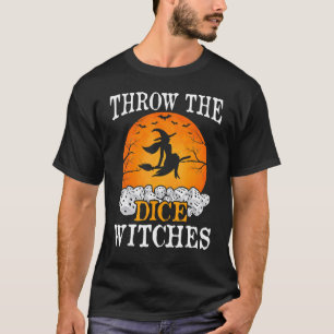 Bunco wirft die Würfel Bunco Spiel Halloween T-Shirt