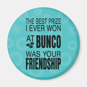 Bunco Würfel-Freundschafts-bester Preis Magnet