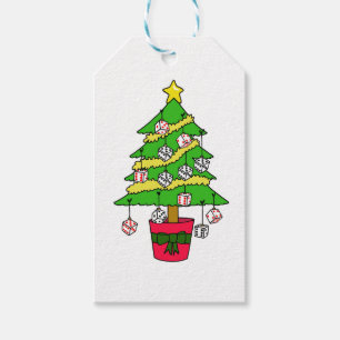 Bunco Würfel-Weihnachtsbaum Geschenkanhänger