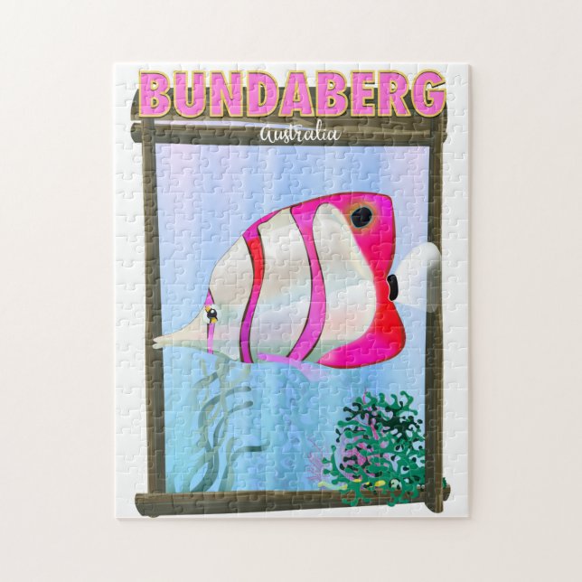 Bundaberg Australien Reiseplakat (Vertikal)