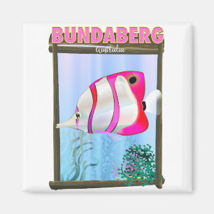 Bundaberg Australien Reiseplakat Magnet