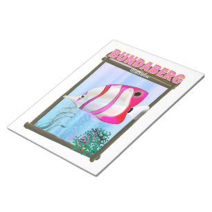 Bundaberg Australien Reiseplakat Notizblock