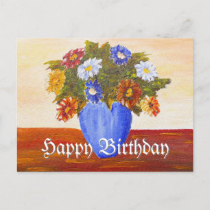 Bündel Blume Postkarte