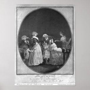 Bündel der Blumen oder der feiern Großmutter Poster