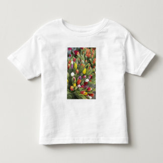 Bündel der bunten Tulpen Kleinkind T-shirt