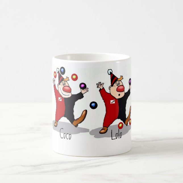 Bündel der Clowns-Kaffee-Tasse Kaffeetasse (Mittel)