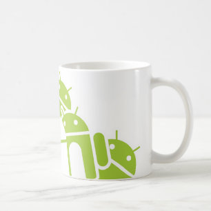 Bündel von Droids Kaffeetasse