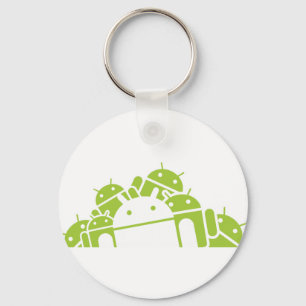 Bündel von Droids Schlüsselanhänger