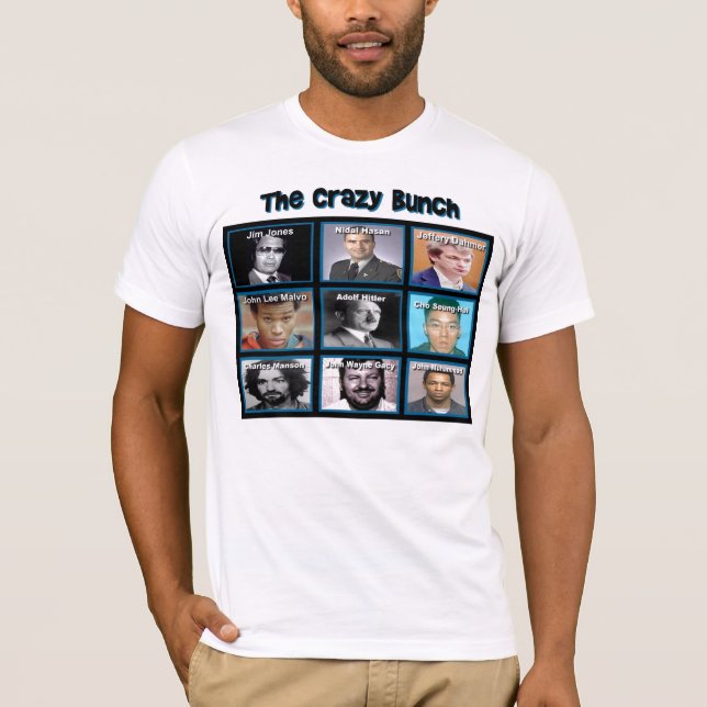 Bündel von verrücktem T-Shirt (Vorderseite)