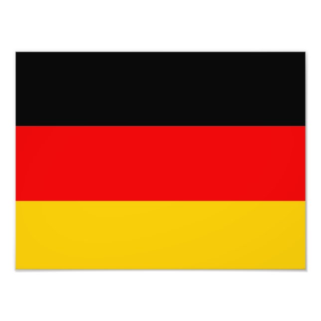 Bundesflagge Fotodruck (Vorne)