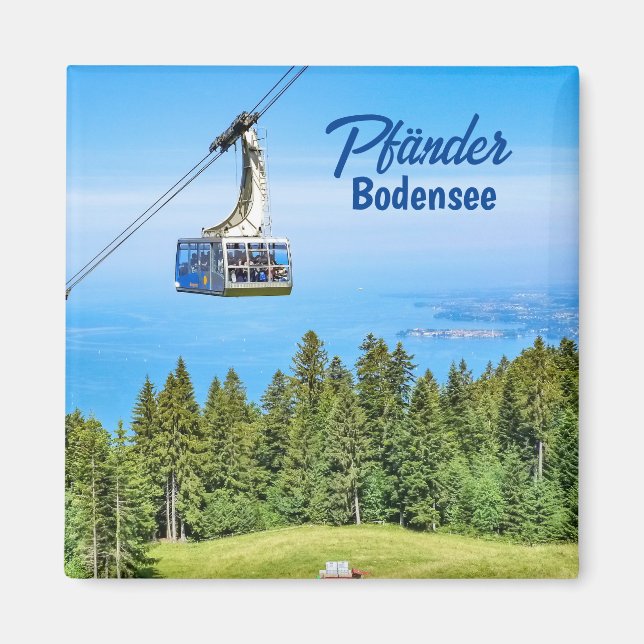 Bundesländer Bodensee Magnet (Vorne)
