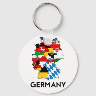 Bundesrepublik Deutschland - Region mit politische Schlüsselanhänger