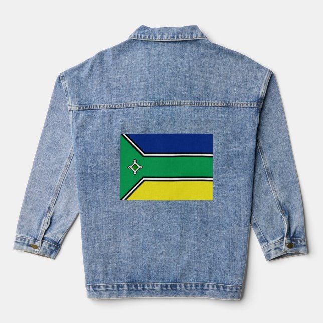Bundesstaat Amapa Jeansjacke (Rückseite)