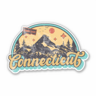 Bundesstaat Connecticut Aufkleber