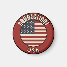 Bundesstaat Connecticut Magnet