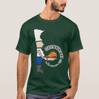 Bundesstaat Kentucky auf der Speisekarte seit 1792 T-Shirt