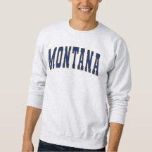 Bundesstaat Montana Vintage College Style