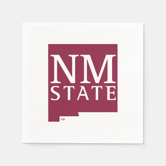 Bundesstaat New Mexico Serviette (Vorderseite)