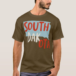 Bundesstaat South Dakota T-Shirt