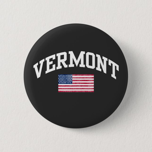 Bundesstaat Vermont Button (Vorderseite)