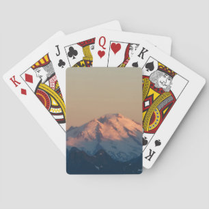 Bundesstaat Washington, North Cascades. Mount Bake Spielkarten