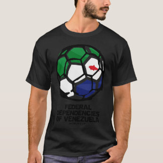 Bundesstaatliche Abhängigkeiten der Flagge Venezue T-Shirt