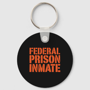 Bundesstaatliche Gefängnisinsasse Uniform Number F Schlüsselanhänger