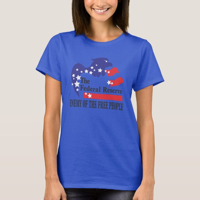 BUNDESSTAATLICHE VORBEHALTUNG - ENEMY DER FREIEN M T-Shirt (Vorderseite)