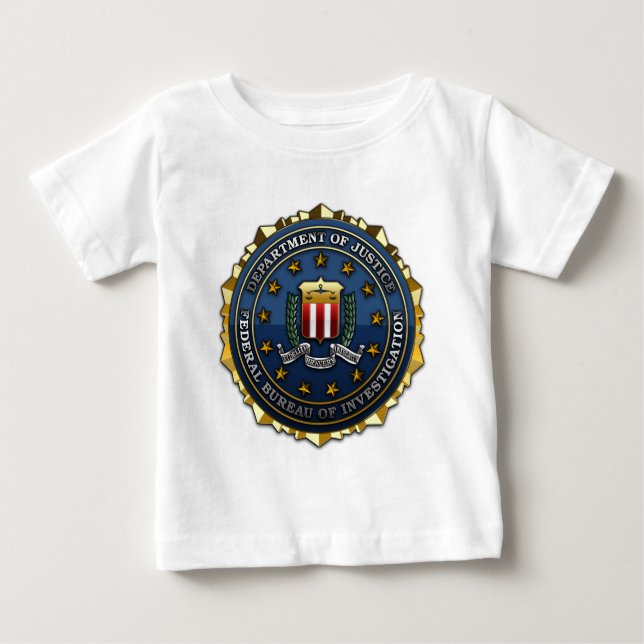 Bundesstaatliches Büro der Untersuchung Baby T-shirt (Vorderseite)