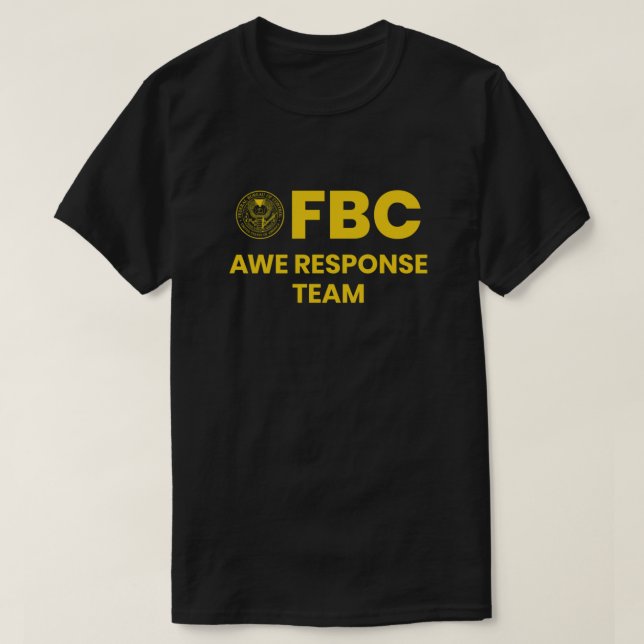 Bundesstaatliches Büro für Kontrolle - AWE Respons T-Shirt (Design vorne)