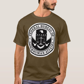 Bundesstaatliches Büro für Supermenschliche Angele T-Shirt