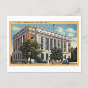BUNDESSTAATLICHES Gebäude der USA in Las Vegas, Ne Postkarte
