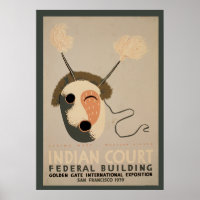 Bundesstaatliches Gebäude Eskimo Mask Golden