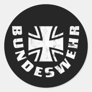 Bundeswehr Deutschland, Luftwaffe, deutsche Runder Aufkleber