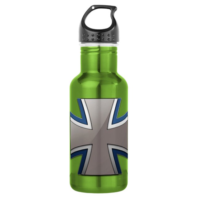 Bundeswehr Edelstahlflasche (Vorderseite)
