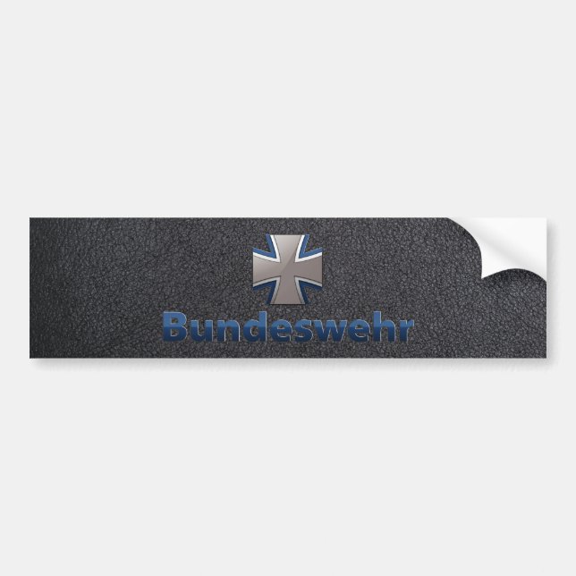Bundeswehr-Emblem Autoaufkleber (Vorne)