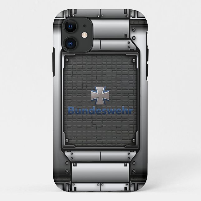 Bundeswehr-Emblem Case-Mate iPhone Hülle (Rückseite)