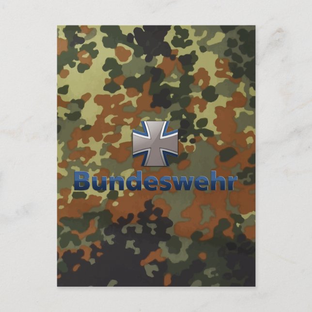 Bundeswehr-Emblem Postkarte (Vorderseite)